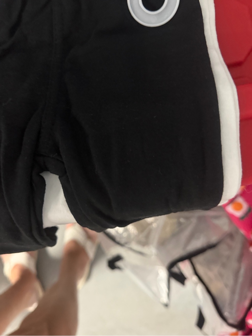 Baby Tuxedo Bodysuit with Black Booties - Picture 5 of 7